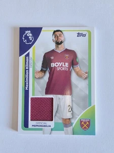 Topps Premier League 2026 Max Kilman Player Worn Patch Relic West Ham United - Picture 1 of 2
