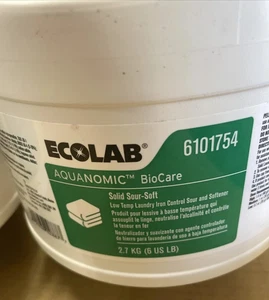 (6 lbs.) Ecolab Aquanomic Biocare Solid Sour-Soft 6101754 - Bild 1 von 1