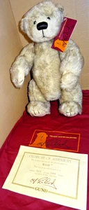 Cliff Richard Collection Bear - "WOODY" by Gund - Limited Edition - Mohair - Picture 1 of 12