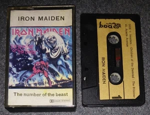 IRON MAIDEN - The Number Of The Beast  - Cassette Album - Picture 1 of 2