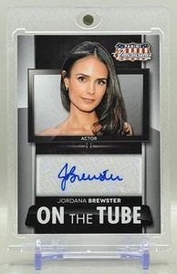 Jordana Brewster 2015 Panini Americana #MS-JB ON THE TUBE Autograph Card - Bild 1 von 3
