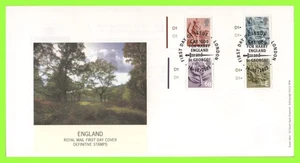 G.B. 2001 England Regionals Pl margin Royal Mail First Day Cover Windsor (sword) - Picture 1 of 1