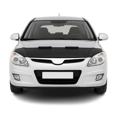 Car Bonnet Mask Hood Bra for Hyundai Elantra Touring 2009-2012 Black 1 Pc - Image 1 of 4