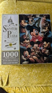 Disney Parks Signature 1000 Piece Puzzle 90th Anniversary Mickey Mouse - Picture 1 of 3