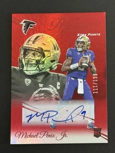 Michael Penix Jr. 2024 Prestige Xtra Points RC Auto #ed 111/199 - Foto 1 di 12