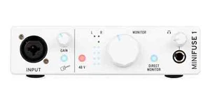 Arturia MiniFuse 1  Solo-Audio-Interface weiß USB MIDI Control Instruments Mic - Bild 1 von 3