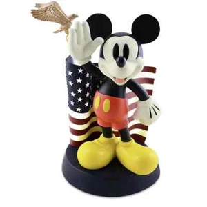 Disney Parks Mickey Mouse American Flag Med Big Fig Americana Costa Alavesos - Picture 1 of 5