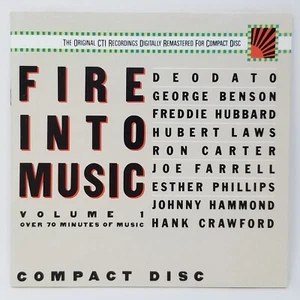 Fire Into Music Volume 1 CD & Case Near Mint + Free Outer Sleeve - Picture 1 of 2