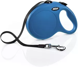 Flexi Design Retractable Dog Leash in Blue, Small 16' Color Black Original - Picture 1 of 5
