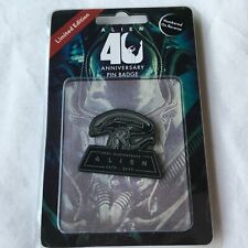 Alien 40th Anniversary Pin Badge Limited Edition Collector Official "NEW" SEALED