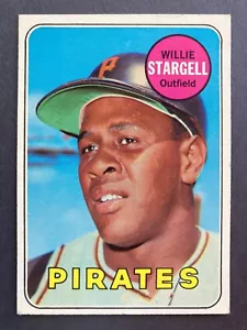 1969 Topps #545 Willie Stargell (Pirati) VG-VGEX HOF! MVP SERIE MONDIALE! - Foto 1 di 2