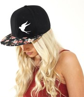 Custom Floral swallow bird Snapback Style Birthday Present Gift Cool Fathers Day
