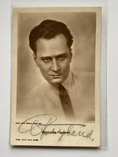 Alphons Fryland - Movie / Theater - Original Autograph - Size 14 x 9 cm