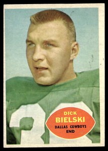 1960 Topps Set Break Dick Bielski #36 VG-VGEX Dallas Cowboys