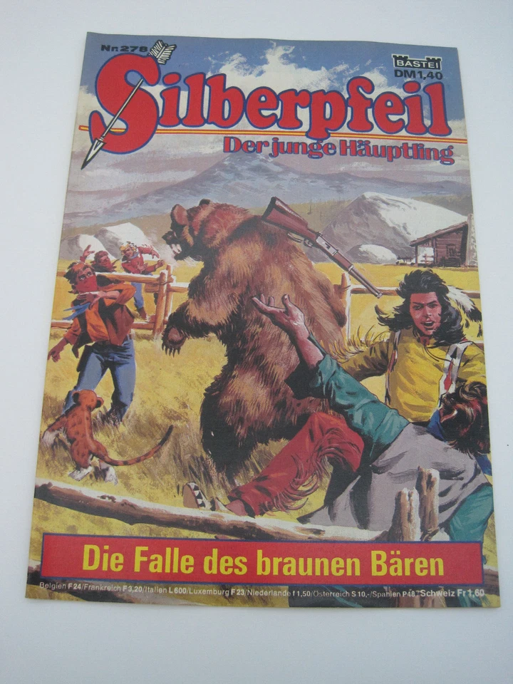 SILBERPFEIL Nr. 278 (Bastei Verlag) TOP Z1 ungelesen Sammlerzustand