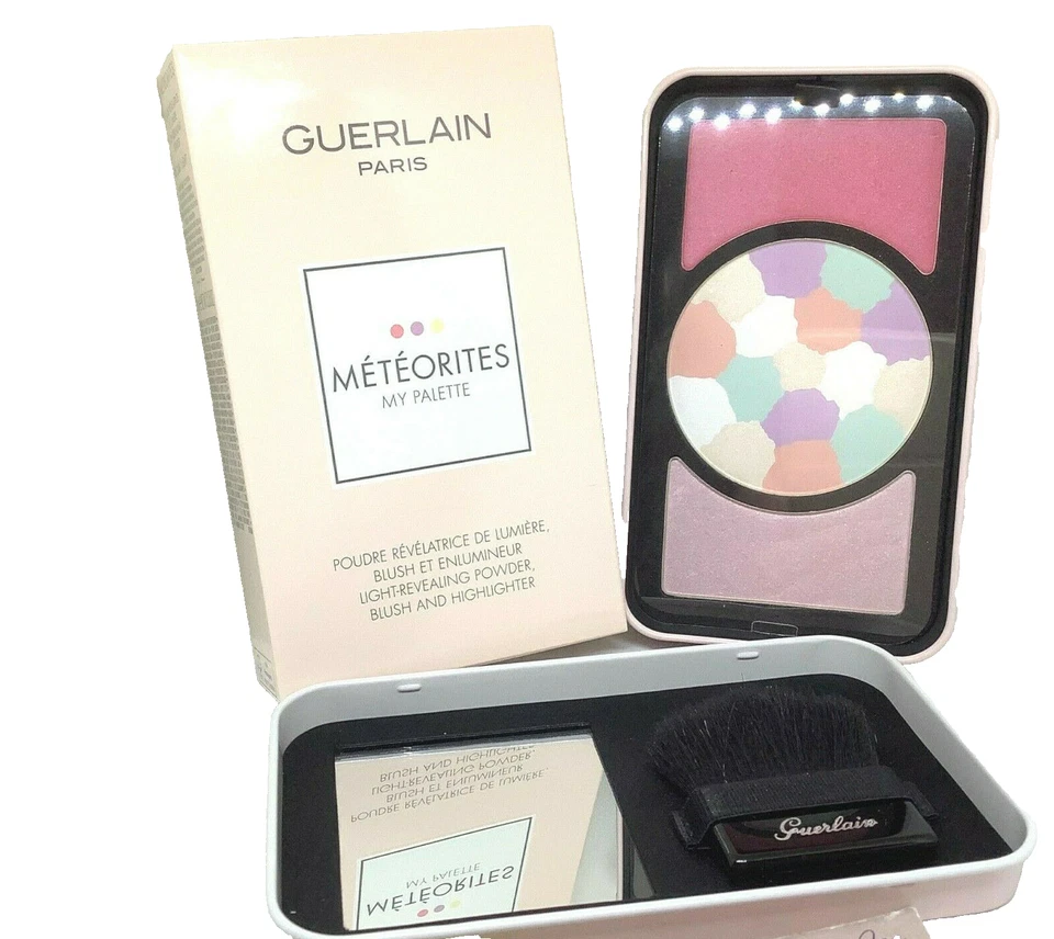 Guerlain METEORITES MY PALETTE #2 CLAIR LIGHT POLVO REVELADOR + RUBOR + ILUMINADOR Foto 1 de 4