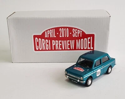 Raro Corgi Giocattoli Aprile 2010, Hillman Imp, Anteprima Modello Superbo Mint - Immagine 1 di 4