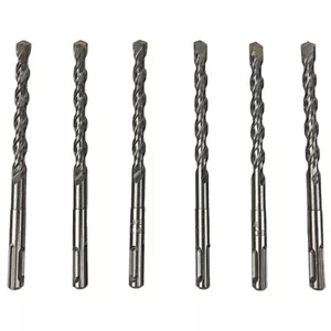 Rotary Hammer Drill Bit 3/8"x6" SDS Plus Carbide Tipped Concrete Masonry (6pk) - Picture 1 of 5