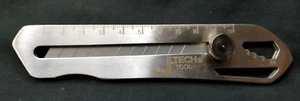 Cuchillo utilitario multiusos Vikos con cuchillas reemplazables SK5 de 10 piezas de 18 mm - Imagen 1 de 5