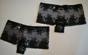 4-PACK NWT Women's Torrid Panties Underwear Cheeky Black Lacy Sz. 2XL - Picture 1 of 5