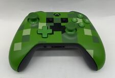 Xbox One Limited Edition Minecraft Creeper Controller Tested, Working