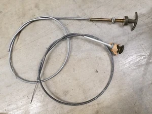 Jeep Willys M38 M38A1 M151 M37 Choke / Throttle Cable Set Dodge G741 G838 G740 - Bild 1 von 3