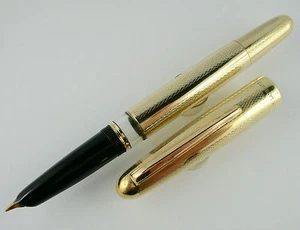 STILOGRAFICA VINTAGE IN ORO 750 - 1950ca. Introvabile Penna Vintage Come Nuova!! - Picture 1 of 2