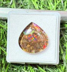 Bright Multicolour Natural Australian Boulder Opal Solid Loose GemStone R56 - Picture 1 of 8