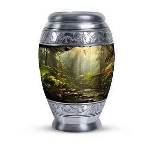 Forest Burial Urns Cremated Remains Urn Urns Mom 10 inch - Picture 1 of 7