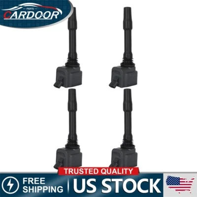 Bobina de ignição 4 compatível com 2017-2019 BMW 230i 430i 230i xDrive 330i GT xDrive 2.0L L4 - Imagem 1 de 4