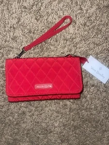 Vera Bradley RFID Smartphone Wristlet Red- NWT - Picture 1 of 6