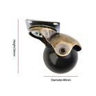 4pcs 1.5 Ball Caster Small Caster Wheels For Sofa Furniture Bench Ottoman