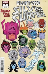 Giant-Size Silver Surfer #1 2024 Bardin Deadly Foes Cover B Marvel Comics EB221 - Picture 1 of 2