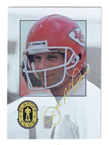 1993 Tekchrome Playoff Club Auto Joe Montana PC-1 Kansas City Chiefs HOF - Picture 1 of 2
