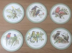 Pimpernel Set of Australian bird coasters - Foto 1 di 6