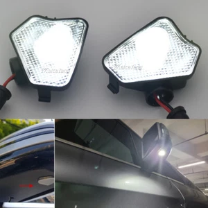 2PCS For Benz CLA Class 117 2013-2016 2017 2018 LED Side Mirror Puddle Light - Picture 1 of 10