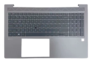 M35847-001 Neu für HP ZBook Firefly 15 G7 G8 Handauflage US Hintergrundbeleuchtung Tastatur Abdeckung - Bild 1 von 3