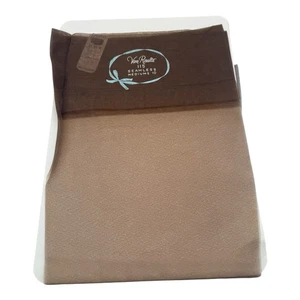 Vintage Van Raalte 115 Seamless Micro Stockings Size Mediums 10 Taupe Haze RHT - Picture 1 of 3