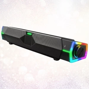 Nizoni Wireless Audio RGB Sound Bar — Bluetooth LED Light Effects - USB Powered - Picture 1 of 3