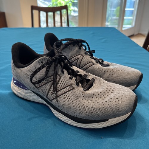 New Balance FreshFoam 880 Uomo Taglia 12 2e Largo Grigio