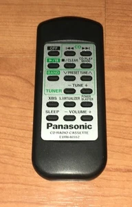 Original Panasonic EUR646552 Fernbedienung für RX-DS28 Boombox Kein Deckel TOP - Picture 1 of 3