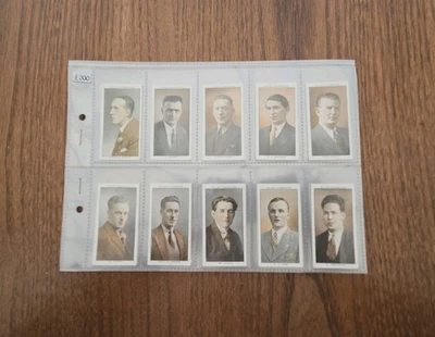 1936 Wills Irish Sportsmen Adhesive Cigarette Cards, Full Set of 50 - Image 1 of 4