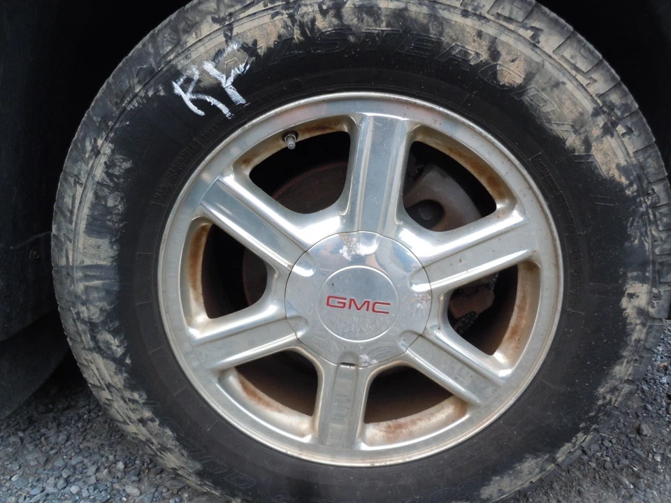 2005 06 07 08 2009 GMC Envoy 17x7 Aluminum Wheel Rim 6 Spoke OEM Polished - Image 1 of 1