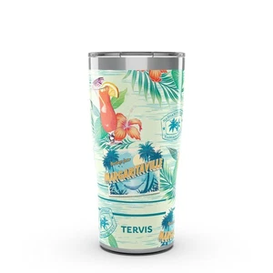 Traveler Margaritaville - Bicchiere Tropicale Tripla Parete Isolato Tazza da Viaggio... - Foto 1 di 8