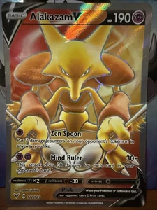 Alakazam V (arte completo) 172/185 Swsh04: Vivid Voltage Holo - Imagen 1 de 2
