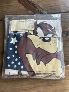 Vintage Avon All American Taz Tshirt Size Large Cream With Taz And Stars - Picture 1 of 15