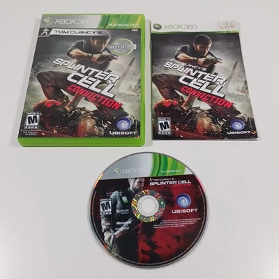 Tom Clancy's Splinter Cell: Conviction (Xbox 360, 2010) - Complete, Tested - Image 1 of 4