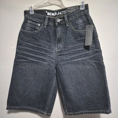 Pantalones cortos de jean Ecko Unltd para niños talla 12 Foto 1 de 4