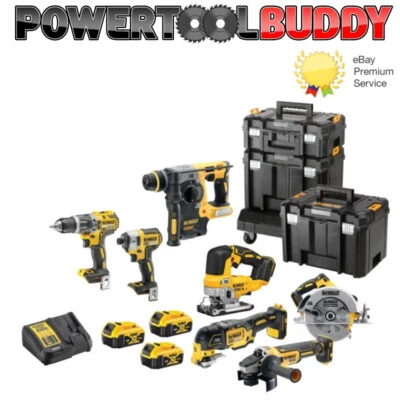 Dewalt DCK755P3T 18volt XR Li-ion 7 Pc Brushless Kit + Mobile TSTAK - Image 1 of 4