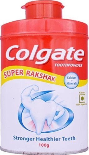 2x COLGATE TOOTH POWDER DENTAL TEETH CLEANING POWDER FOR STRONG TEETH 100gm - Image 1 of 1